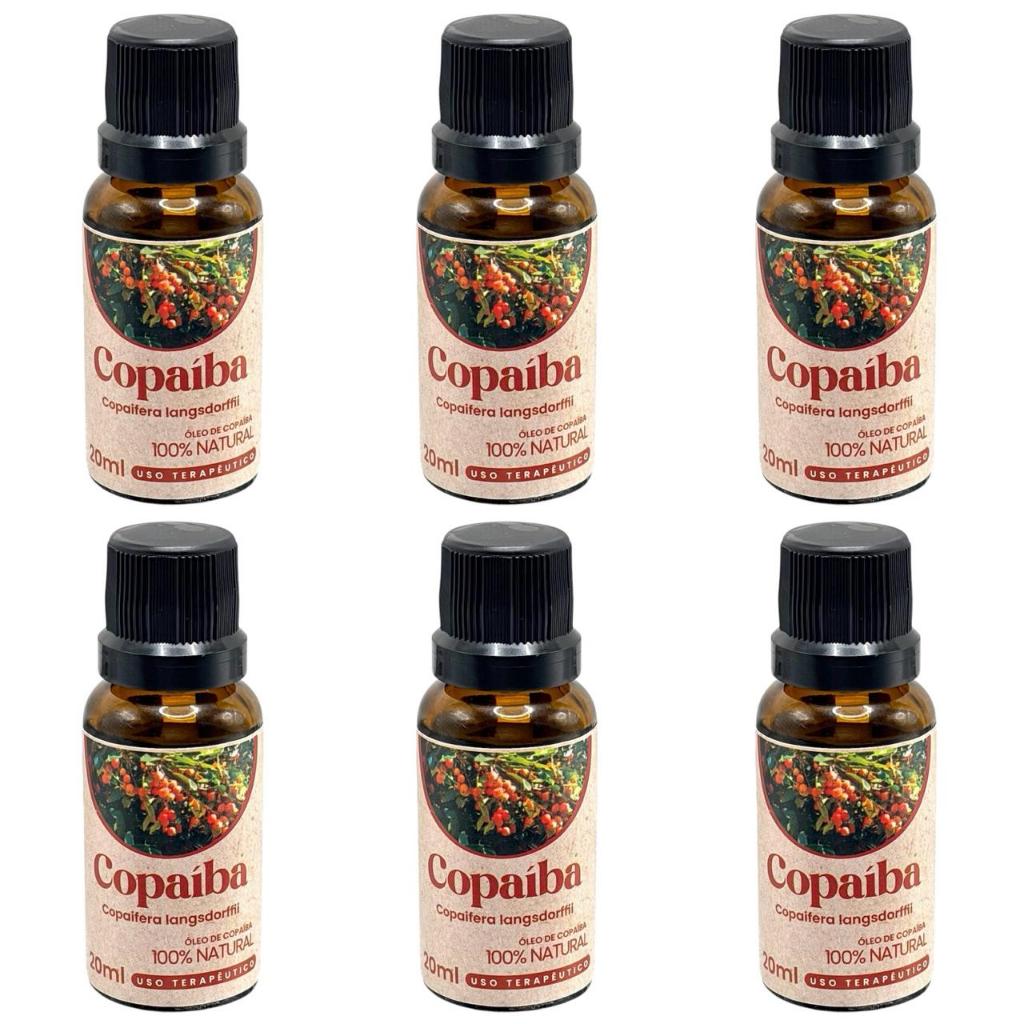 Óleo de Copaíba BioSencia 20ml Vegetal | Cuidado Natural para Pele Oleosa e Bem-Estar 100% Puro
