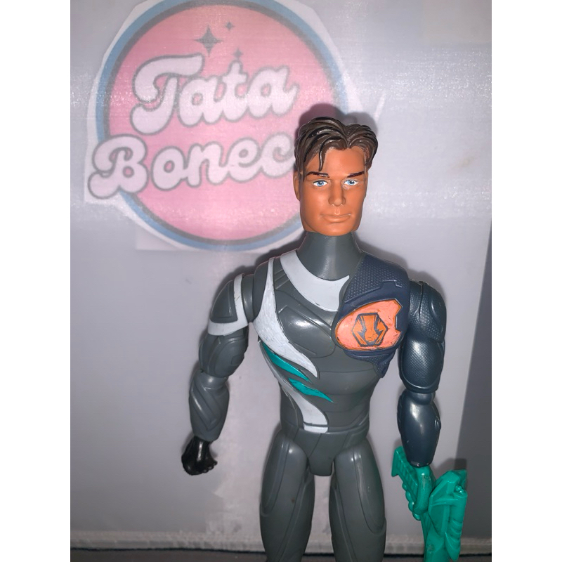 Boneco Max Steel Ataque Sonico - Mattel - Usado 2011 usado