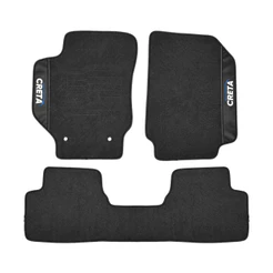 Tapetes Para Carros Creta 2017 2018 2019 2020 2021 Personalizados Acessórios Interiores 3 Peças
