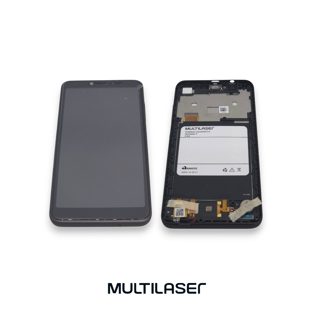 Tela frontal display Multilaser F - S105