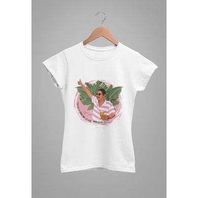 Baby Tee Y2K Feminina- Estampa Zeca Pagodinho, Conforto Elástico e Versátil para Primavera/Verão/Outono