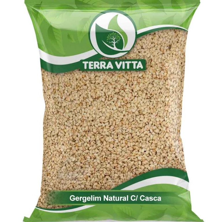 Gergelim Natural Com Casca