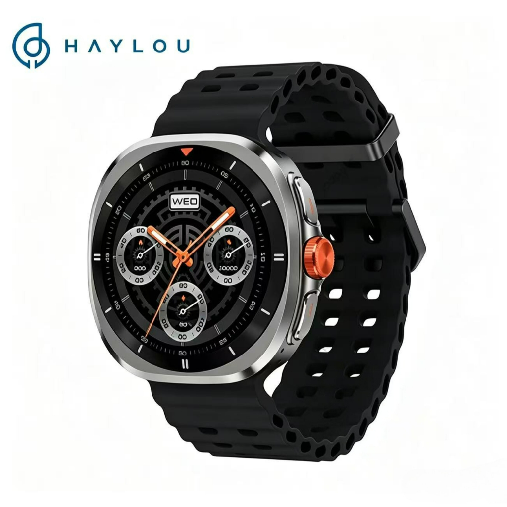 Smartwatch Haylou Vibe LS30 Preto, À Prova D'Água, Monitor de Saúde e Fitness