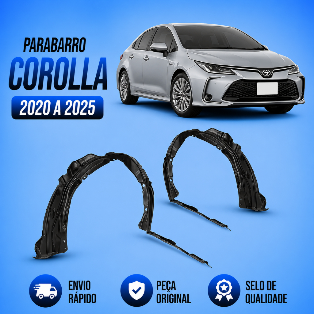Parabarro Corolla ANO  2020 2021 2022 2023 2024 2025 Toyota