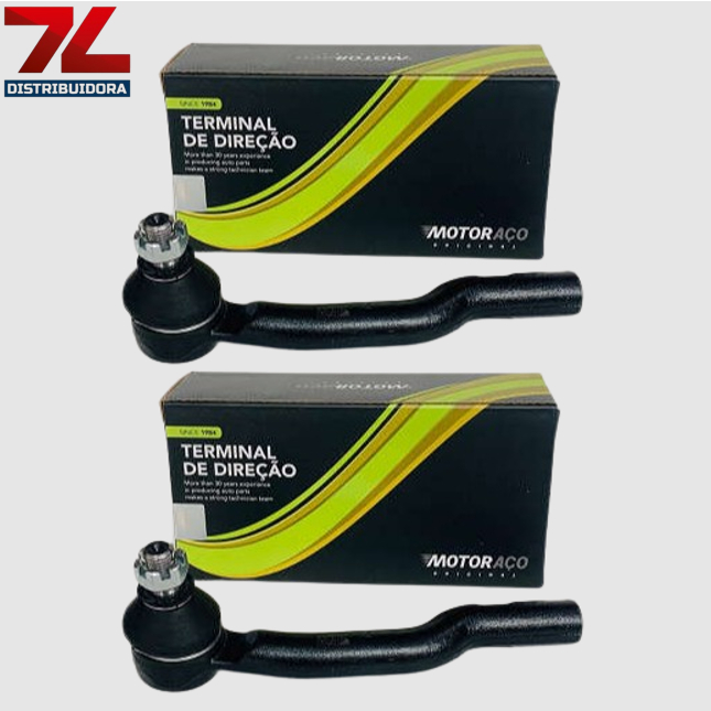 Par de Terminal de Direção Chevrolet Tracker/Vitara/Suzuki Grand Vitara - 1998 a 2009 Lado Esquerdo