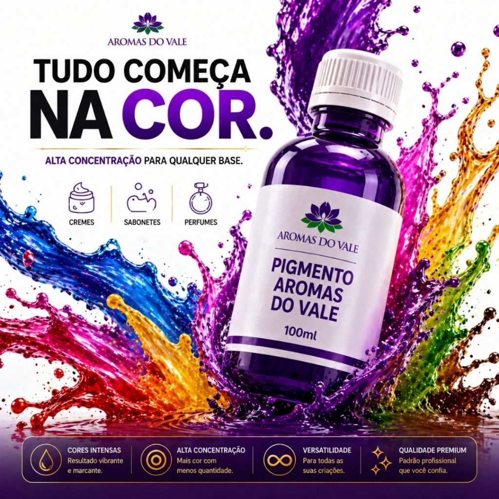 Corante Cosmético 100ml Líquido Cores para Sabonete Creme e Shampoo Sais de Banho Perfumes — imagem 2 de 2