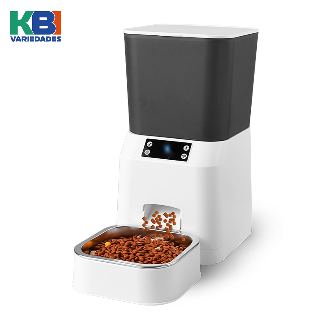 Comedouro pets Automático 4,5 L Temporizador Wifi APP