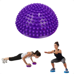 Meia Bola Semicírculo Cravo Infantil Pilates Treinamento Integração Sensorial Brinquedo Equilíbrio