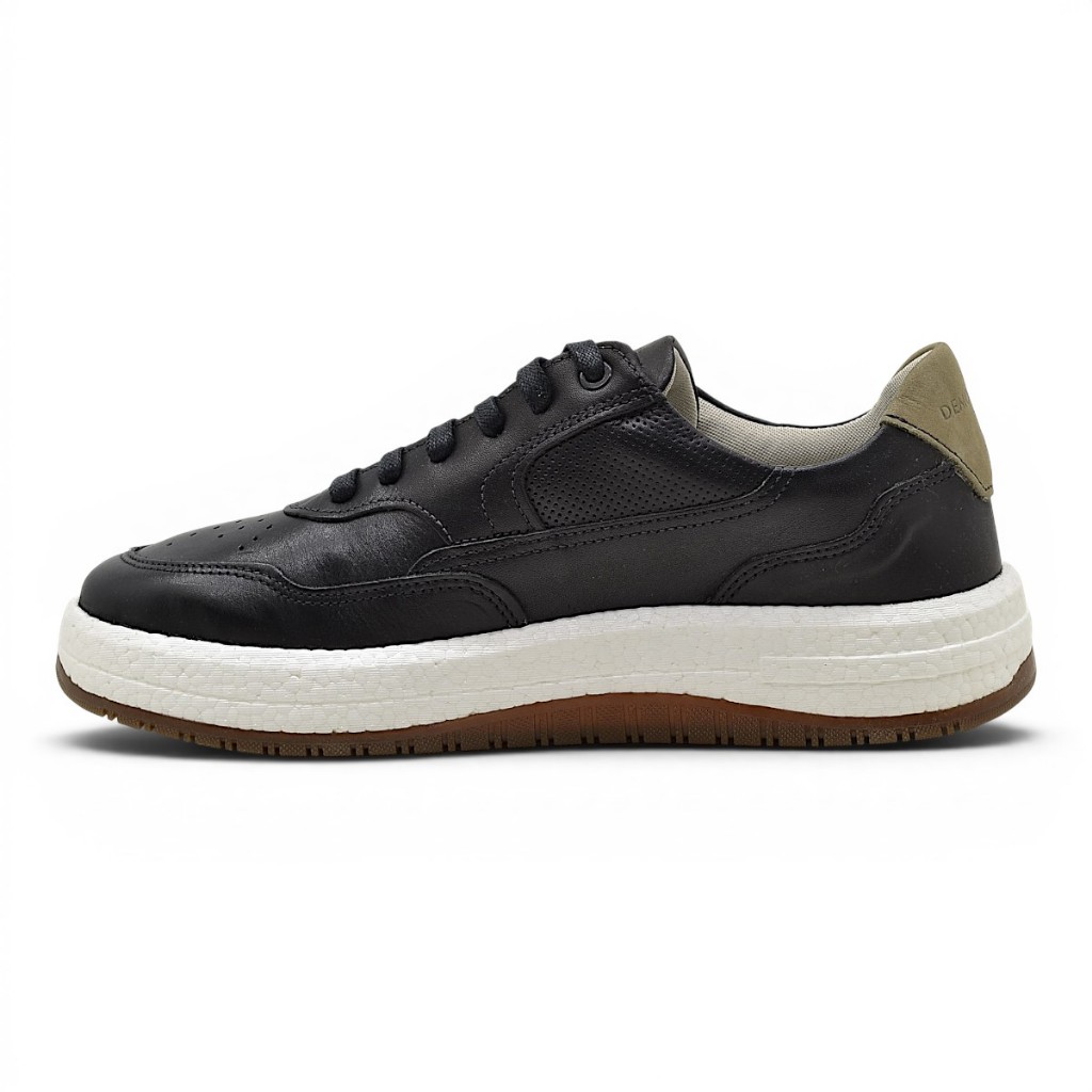 Tenis Democrata Masculino Denim Drake Pulse Couro Original
