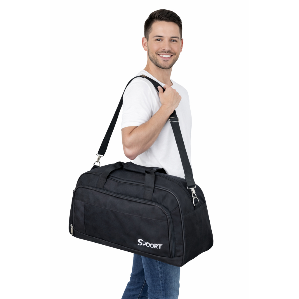 Mala De Viagem Grande Bolsa De Mão Masculina Feminina Bagagem Academia Resistente
