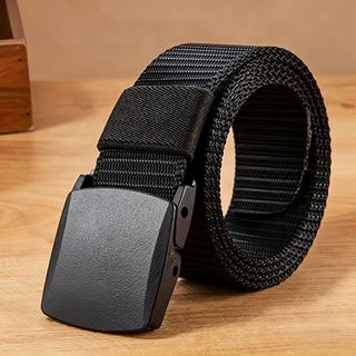 Cinto Militar Largo em Nylon Com Fivela em Unissex Engate Rápido Resistente，cinto，cinto masculino