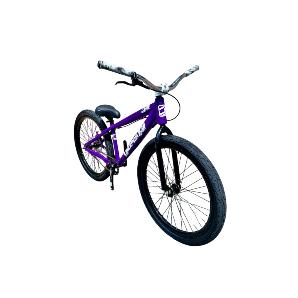 Bicicleta Gios 4Trix Roxo/Branco Para Grau Guidão Voador Cromado DDK Garfo
