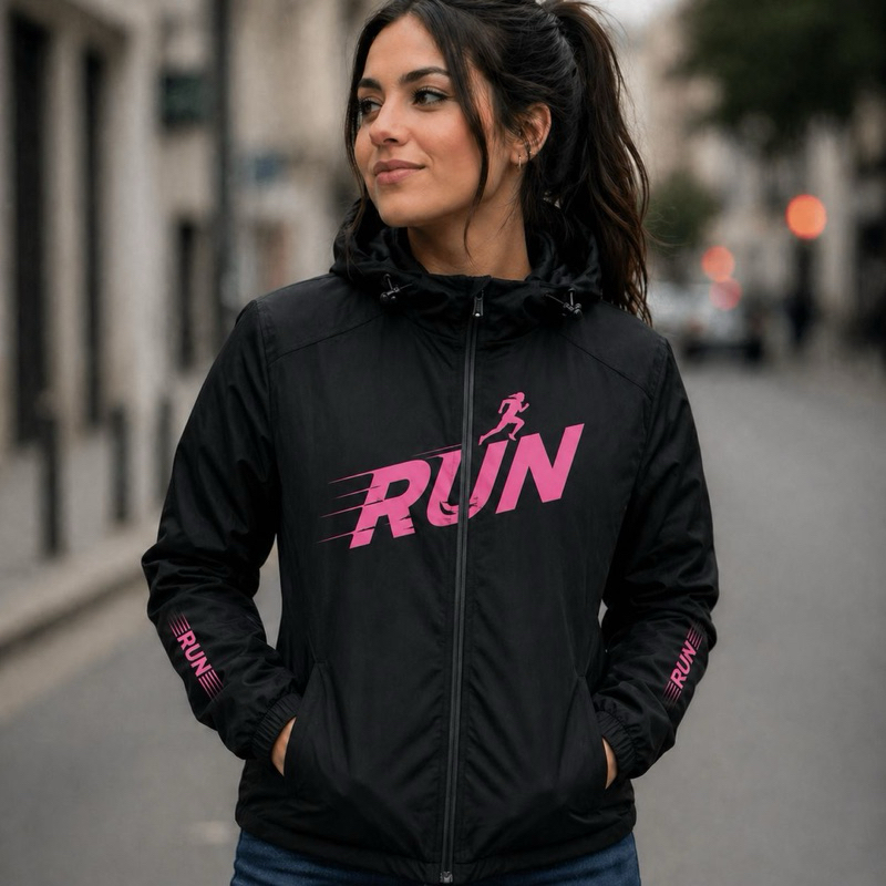 Jaqueta corta vento feminina e masculina impermeável para corrida e treinos ao ar livre estiloso moderno blusa esportiva
