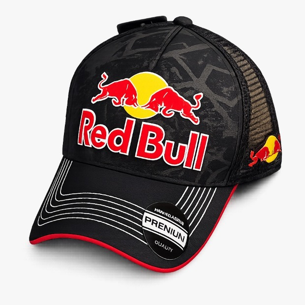Boné Esportivo Premium Estilo Energy Redbull Tradcional