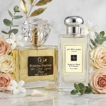 Perfume feminino 50ml parfum inspiração Jo Malone English & Pear