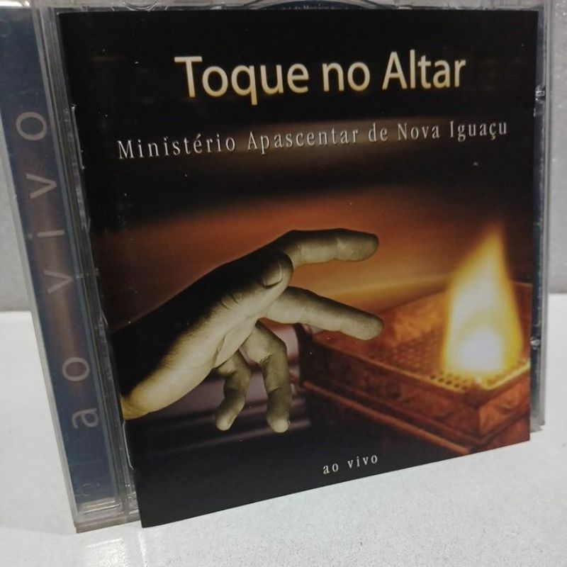 CD MINISTÉRIO APASENTÁR DE NOVA IGUAÇU -TOQUE NO ALTAR AO VIVO  TIRAGEM AT-30000