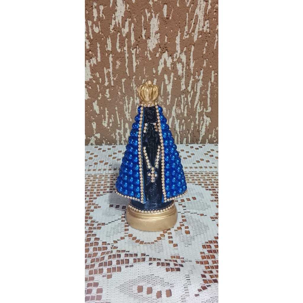 imagem Nossa Senhora Aparecida 15cm tradicional