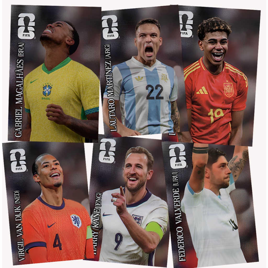 Figurinhas Sortidas Coca Cola Copa do Mundo 2026