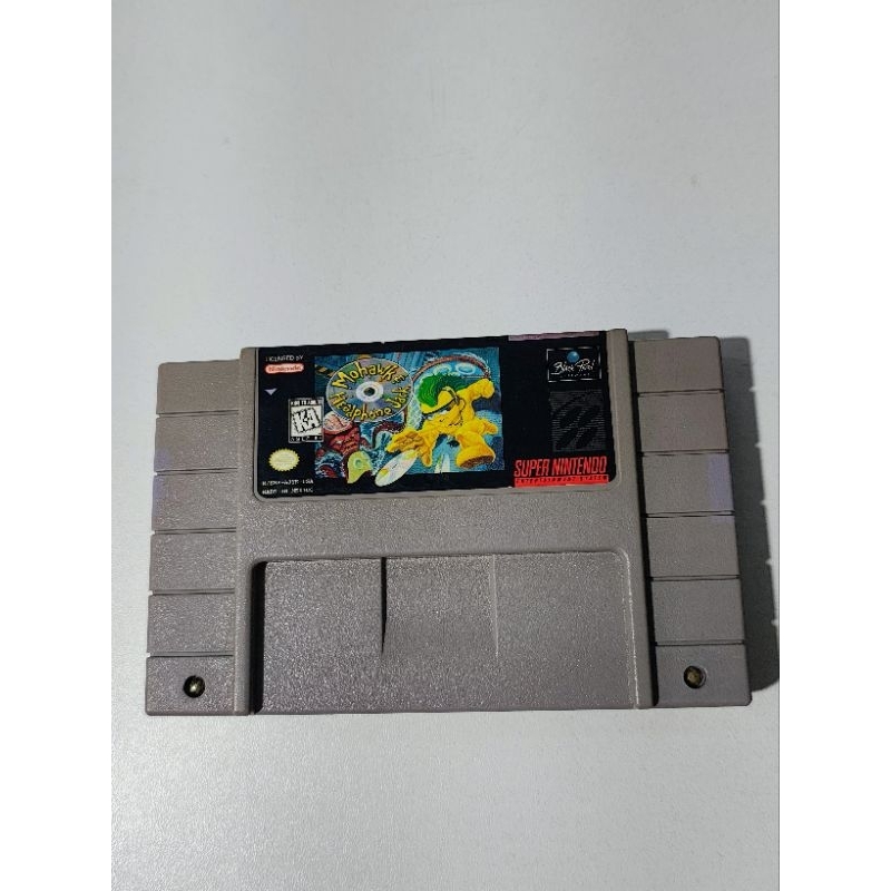 Cartucho original Americano Super Nintendo - Mohawk & Headphone Jack