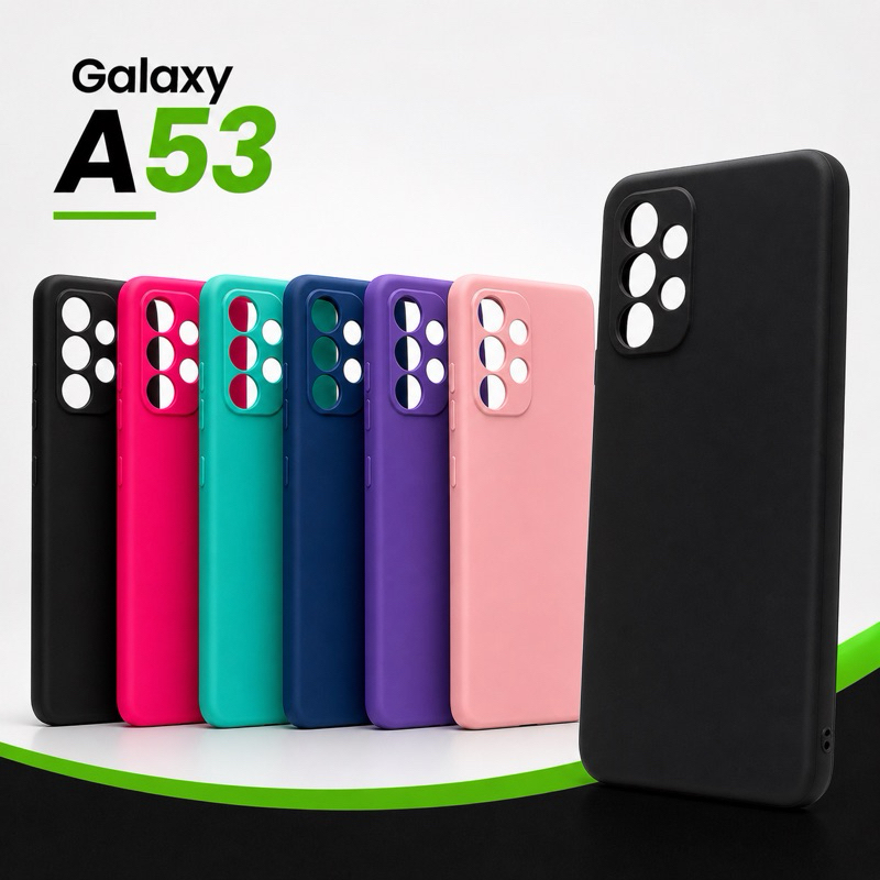 Capa Para Samsung Galaxy A53 Silicone Aveludada Capinha de Celular