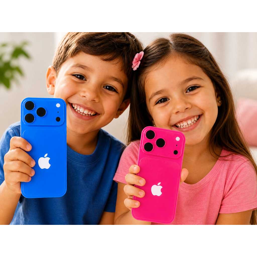CELULAR FALSO 17 DE BRINQUEDO Infantil Modelo Smartphone 3D Celular Colorido Presente Para Criança