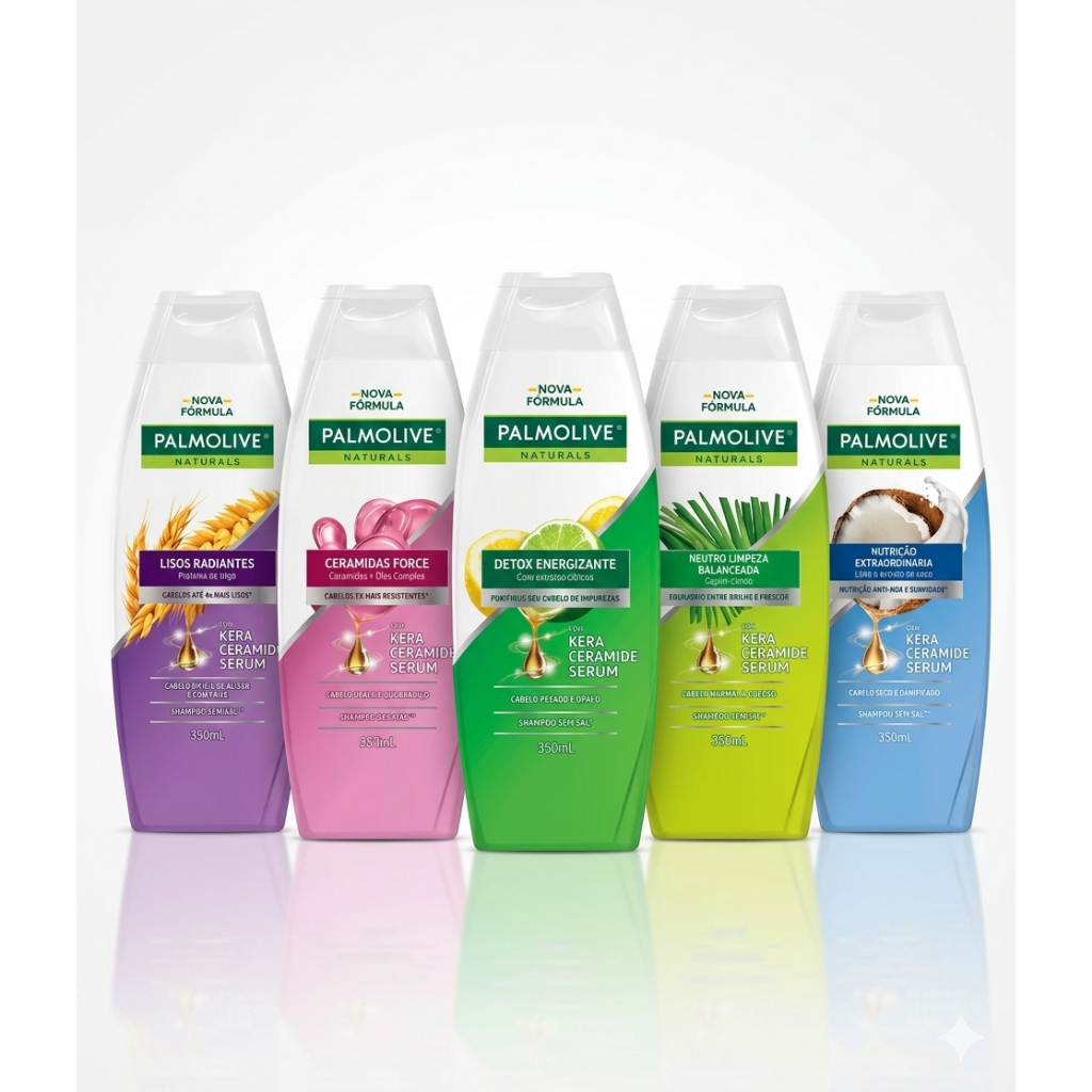 Shampoo Palmolive 350ml - Escolha o Seu!