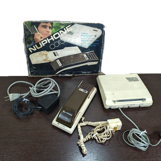Telefone Antigo Não Funciona Sem Fio Vintage 35x25x7cm 1,7kg