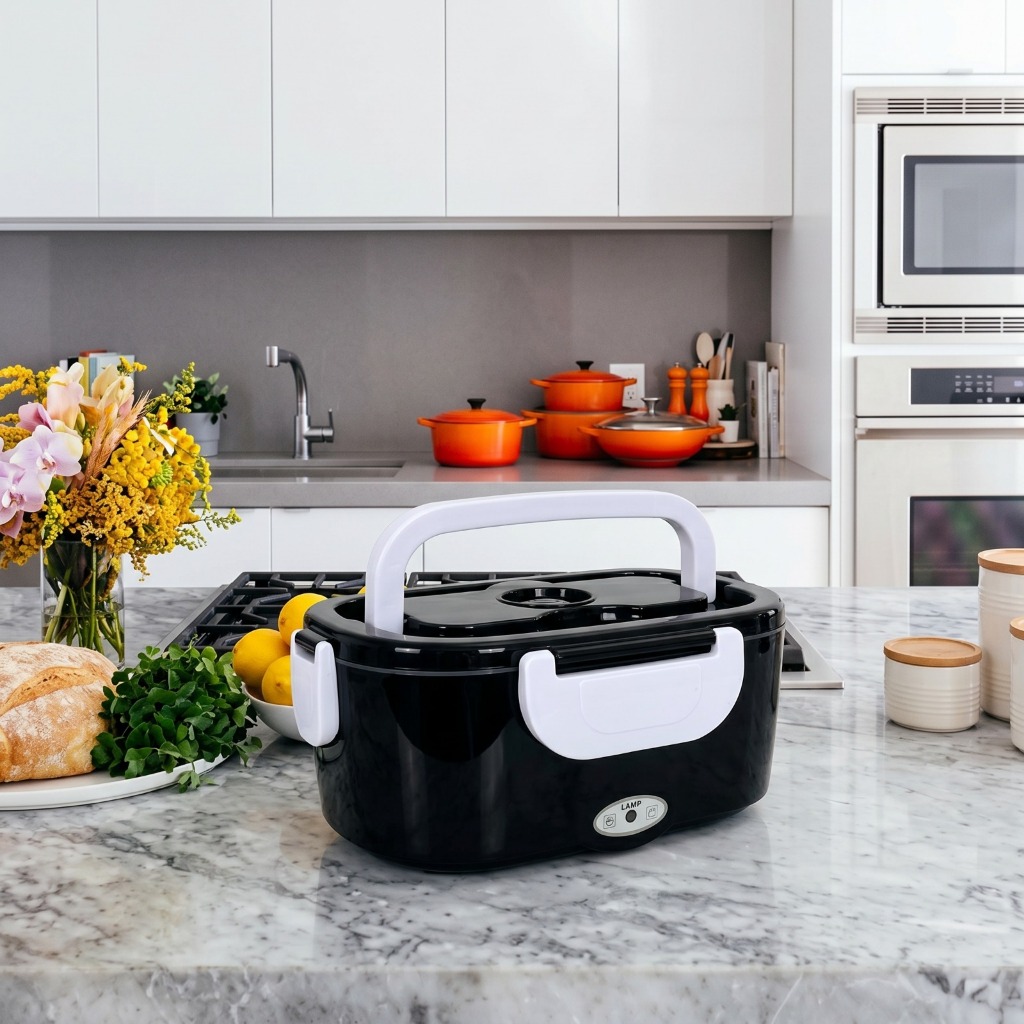 Marmita Elétrica Térmica Preta Bivolt 40W 110/220v — imagem 2 de 2