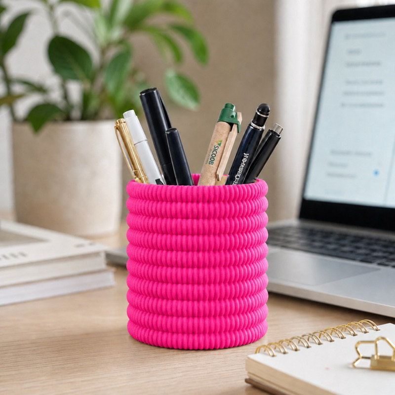 Porta Objetos Delicado Vaso Decorativo Cachepot Minimalista Pequeno De Mesa