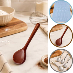 1~5 Forma BWB Simples Semiprofissional, Alto Rendimento Doces Finos Chocolates Cód. 3548 - SP Colher (CHOCO)
