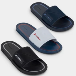 Chinelo Rider Slide Street Listra Masculino