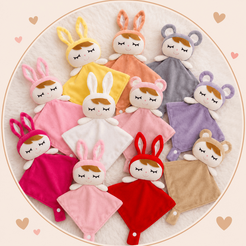 Naninha Bichinhos Bebe em Plush Prendedor  Chupeta Leao Girafa Elefante Urso Coelho Boneca Dreamtoo
