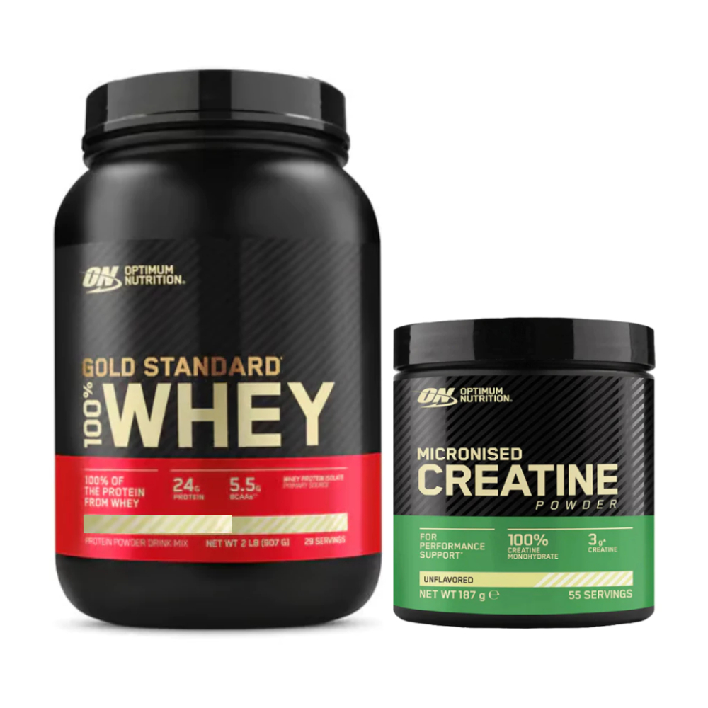 Creatina Powder 300g + Whey Protein Gold Standard 100% - Optimum Nutrition