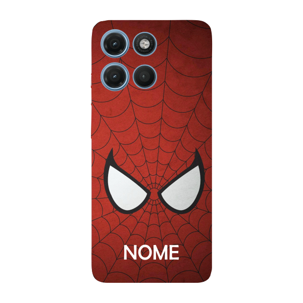 Capinha para Moto G17 Anti Impacto Personalizada - Homem Aranha Spider Man com nome