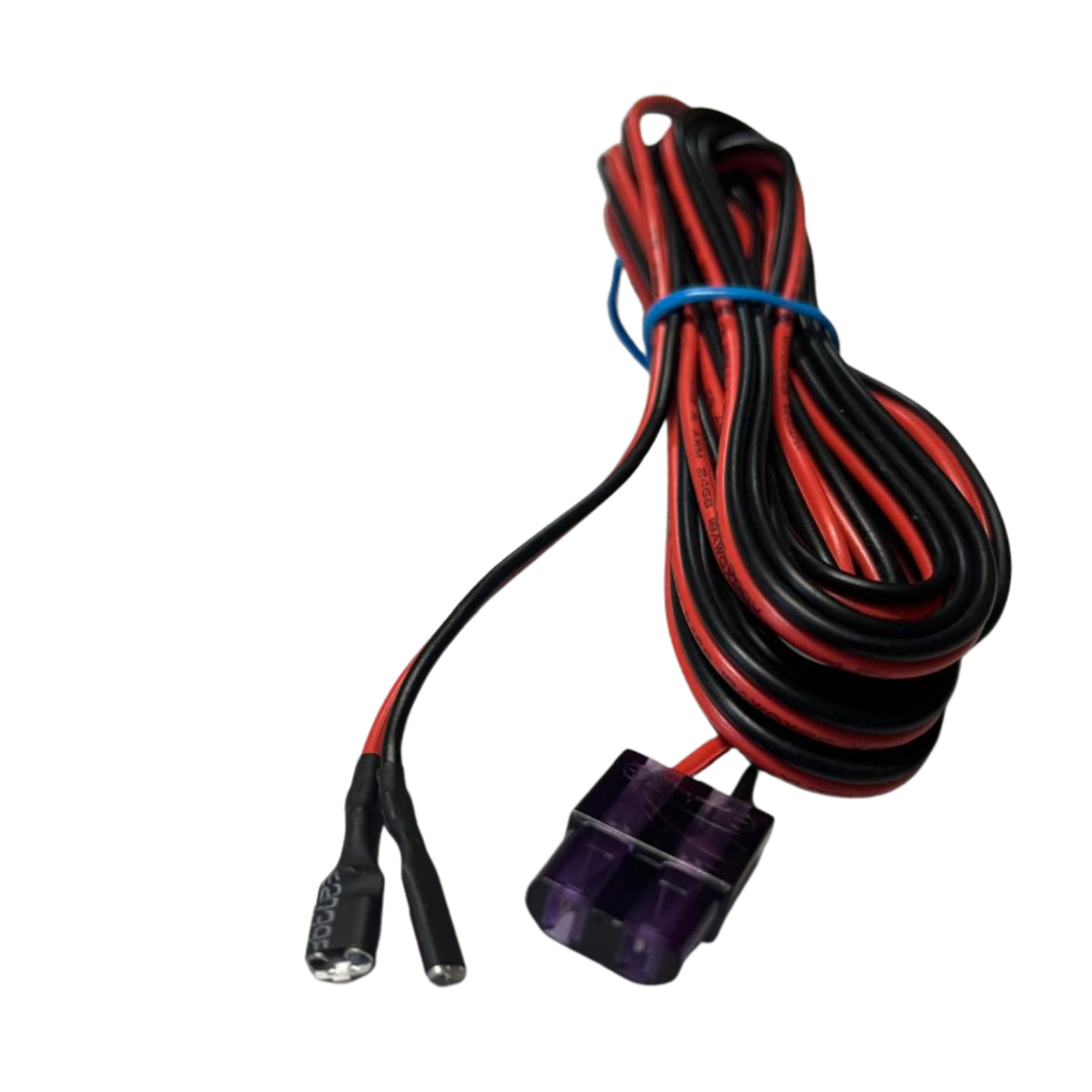 Cabo Conector Plug Roxo Para Caixa Som Mini System Samsung MX-FS9000/ZX