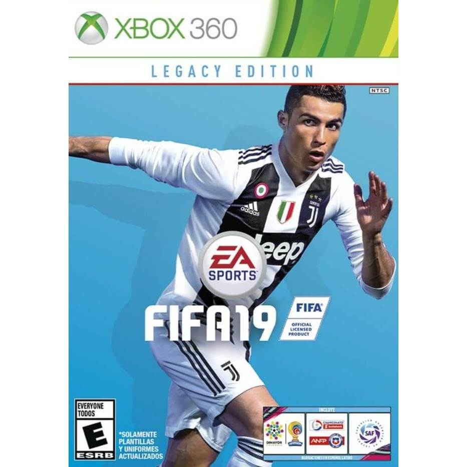 ⚽ FIFA 19 - Xbox 360 Desbloqueado LT 3.0 / RGH Jogo Completo DVD Futebol Mídia Física Compatível Xbox 360 Desbloqueado