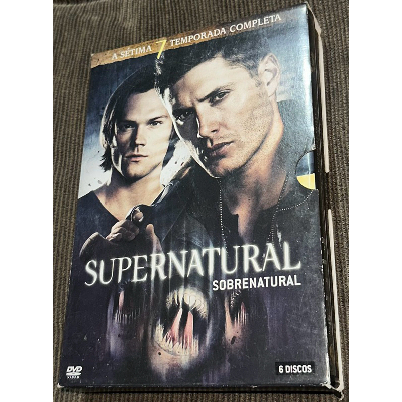 Box Supernatural 7 Temporada completa originais