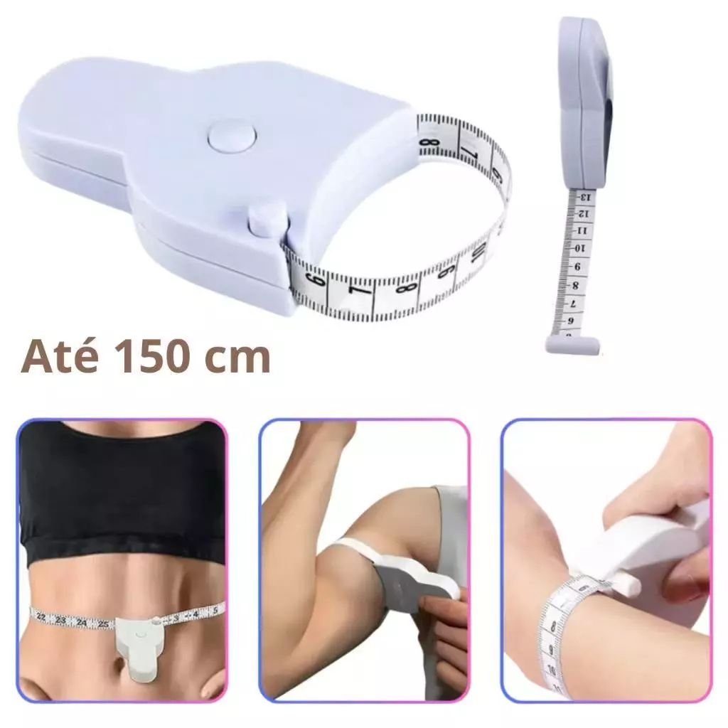 Trena de fita métrica flexível circunferencia para medição corporal costura medição