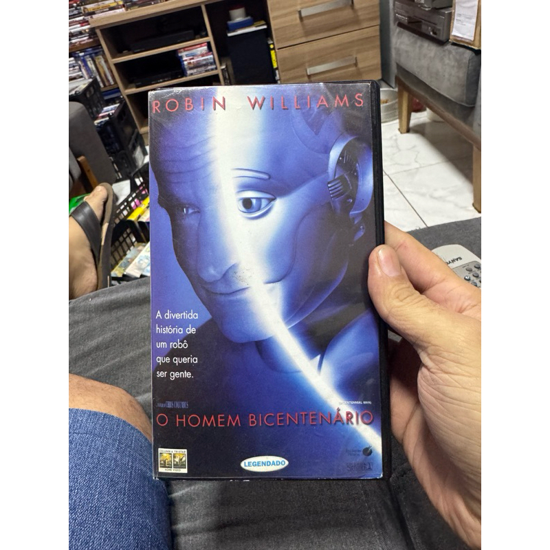 fita VHS O Homem Bicentenário - legendado - Fotos  reais