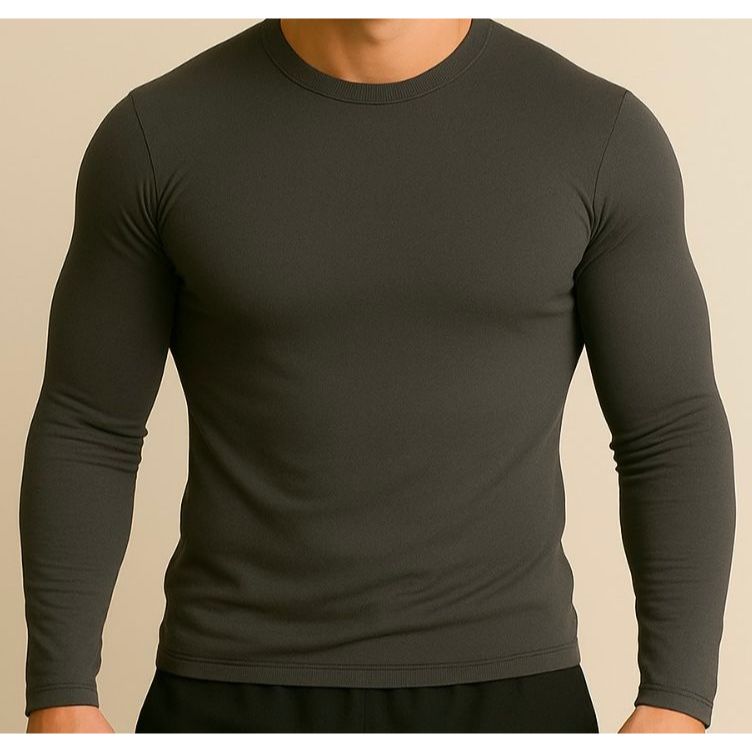 Camisa Masculina Térmica Proteção UV Camisa Segunda Pele