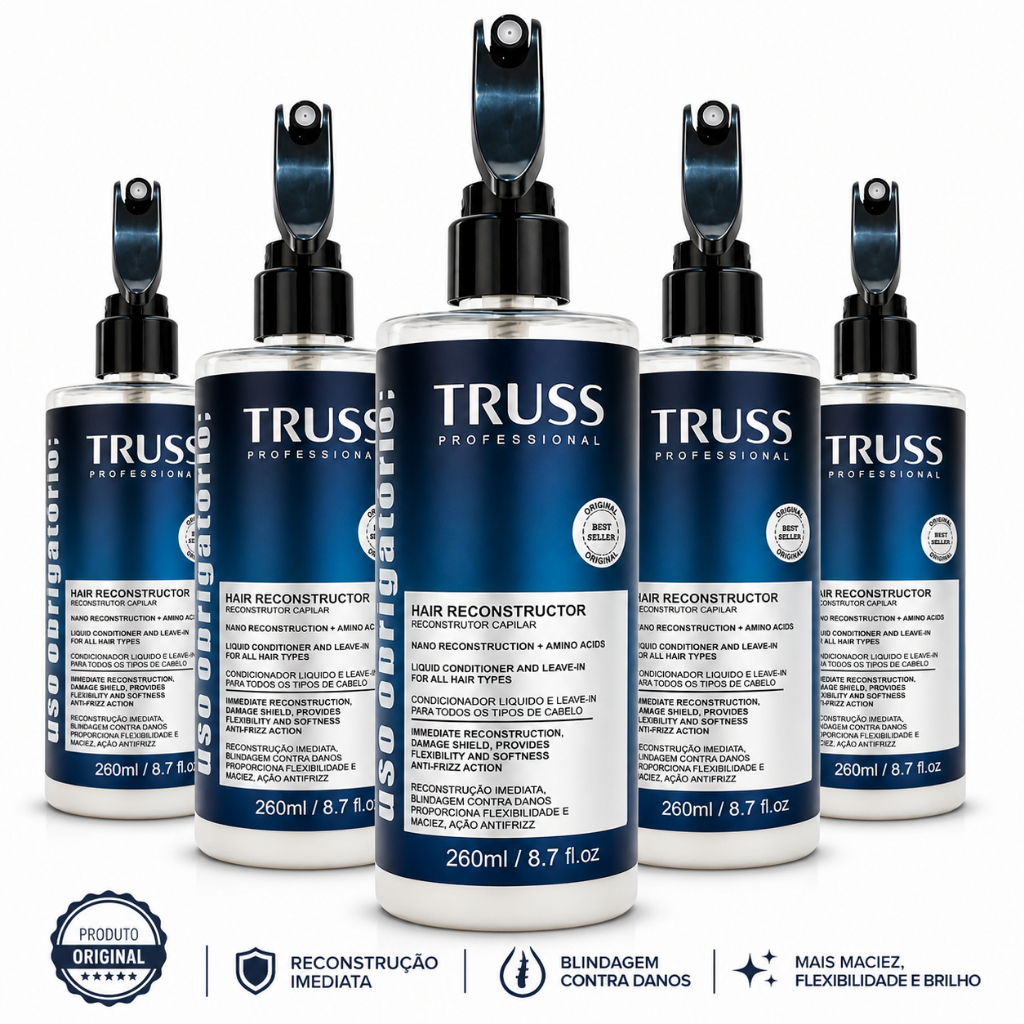 KIT 5  Uso Obrigatório TRUSS TRADICIONAL 260ml