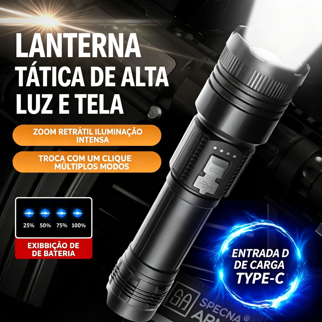 4 In 1 T9 Tactical Military Led Flashlight Ultra Powerful Long Range usb Rechargeable Fishing camping