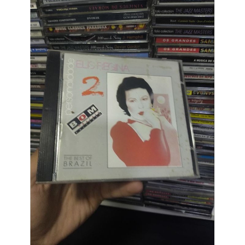 CD PERSONALIDADE ELIS REGINA - 2 - THE BEST OF BRAZIL - CD Usado conservado - REF:CD 2361