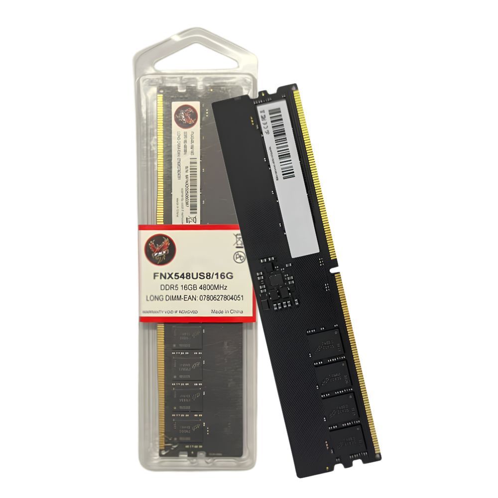 Memória para Desktop 16GB DDR5 4800MHZ FNX FNX548US8/16G