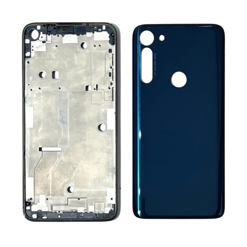 Carcaça Aro E Tampa Traseira Para Moto G8 Power Xt2041 Nova