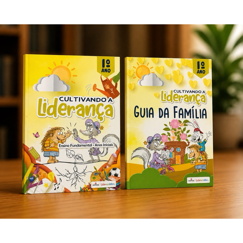 Cultivando a Liderança Kit 2 Livros 1º Ano Infantil | Guia da Família + Ensino Fundamental