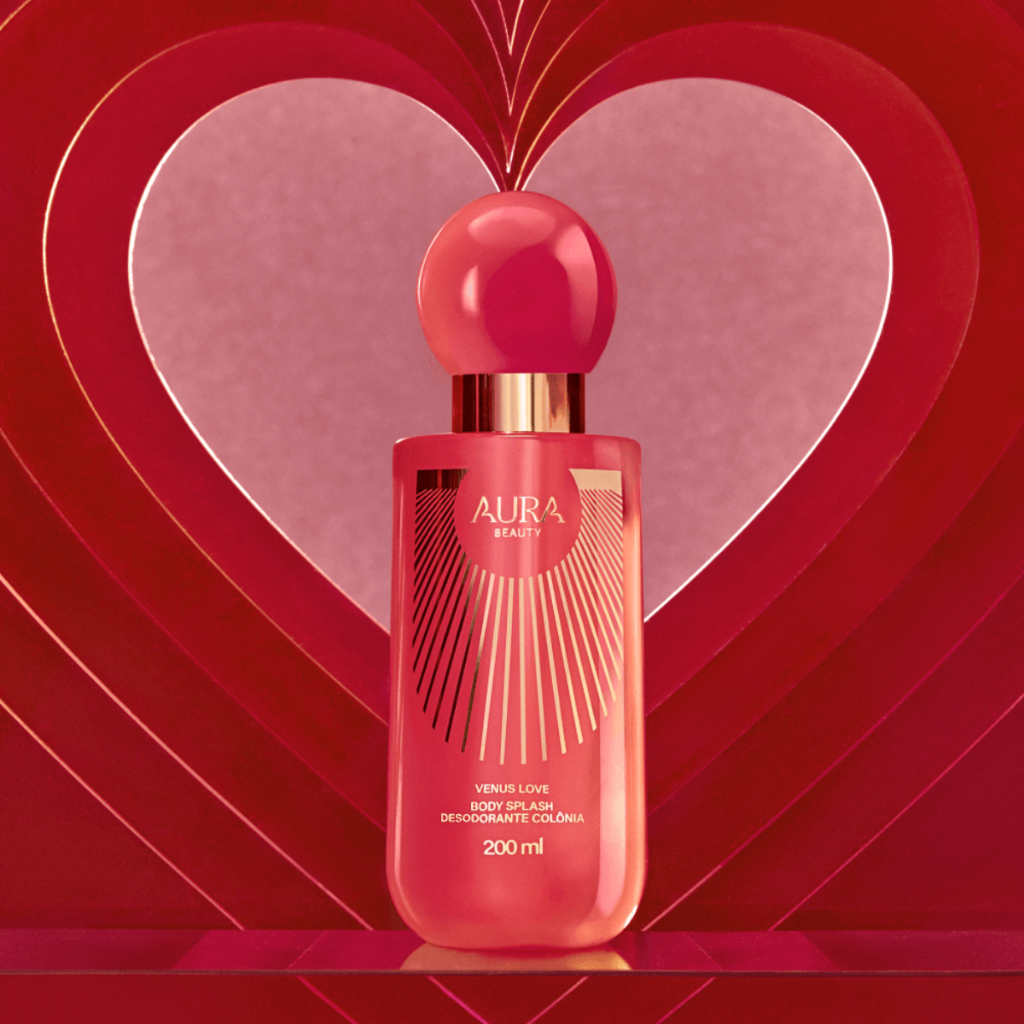 Body Splash Venus Love Aura Beauty By Jade Picon Hinode 200ml Desodorante Colônia Feminino