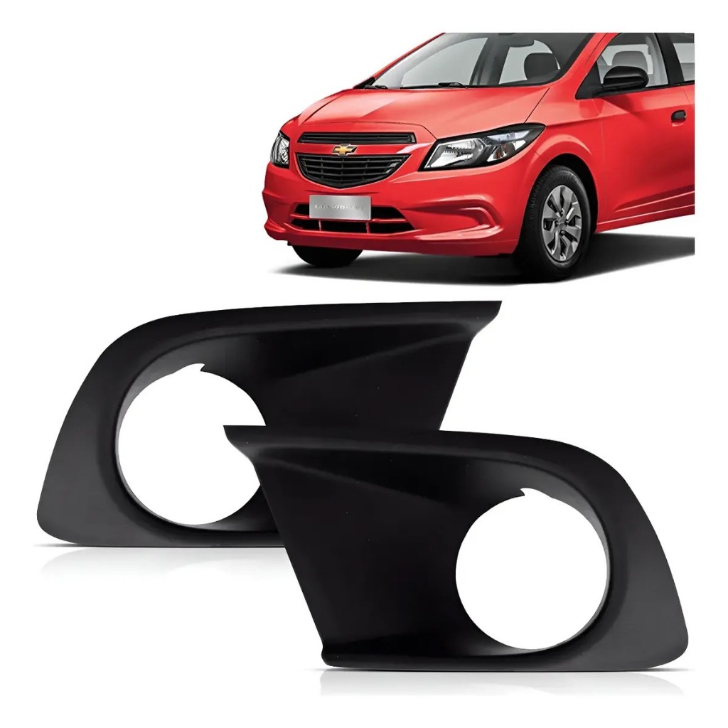 Par Moldura Farol De Milha Onix  2013 14 2015 2016