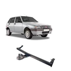 Engate Fiat Uno 2004 a 2015 Reforcel Reboque Rabicho Protetor 500KG