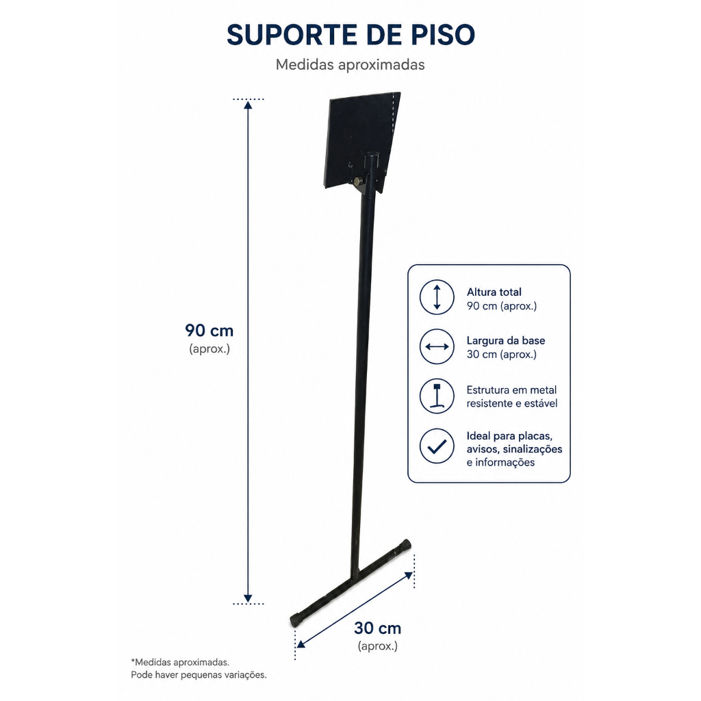 Suporte Para Espelhos de Chão - Decoração Sala Artigo de Casa Utilidade Banheiro Lavabo Closet Hall